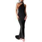 Backless Dresses for Women Sexy Bodycon Sleeveless Open Back Maxi Dress Going Out Elegant Party Cocktail Long Dress A-108