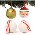 Braune Weihnachtskugeln & Christbaumkugeln aus Keramik 