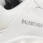 Weiße Balenciaga Triple S Damenslipper & Damenloafer Größe 44 
