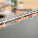 Silbergraue Moderne Windhager Balkonsichtschutz & Balkonverkleidung aus Polyester 