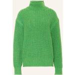 Reduzierte Grüne Barbour Rollkragen Rollkragenpullover aus Wolle für Damen Größe XS 