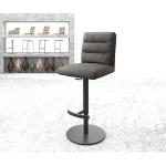 Anthrazite Vintage DELIFE Pela-Flex Barstühle aus Metall höhenverstellbar 