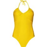 Reduzierte Gelbe Barts Neckholder-Badeanzüge für Damen Größe M 