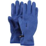 Blaue Handschuhe aus Fleece Größe M 