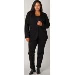 Reduzierte Schwarze Herbstjacken aus Jersey für Damen Größe XL 