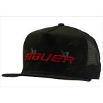 Bauer 9Fifty Lil Icon Snapback Hat, Größe:One Size, Farbe:schwarz/rot