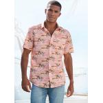 Rosa Beachtime Hawaiihemden aus Baumwolle für Herren Größe XL 