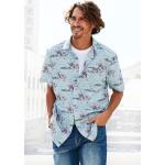 Blaue Beachtime Hawaiihemden aus Baumwolle für Herren Größe XL 