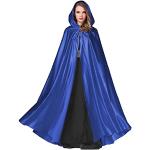 Königsblau Star Wars Halloween Vampirkostüme aus Satin für Damen Einheitsgröße 