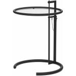 Beistelltisch Adjustable Table ClassiCon transparent, Designer Eileen Gray, 64-102 cm