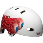 Weiße Bell BMX Helme & Dirt Helme 51 cm mit Visier für Kinder 