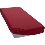 Rote Bellana Spannbettlaken & Spannbetttücher aus Lyocell 160x200 cm 1 Teil 