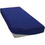 Blaue Bellana Spannbettlaken & Spannbetttücher aus Lyocell 160x200 cm 1 Teil 