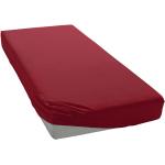 Rote Bellana Spannbettlaken & Spannbetttücher aus Lyocell 200x200 cm 1 Teil 