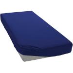 Blaue Bellana Spannbettlaken & Spannbetttücher aus Lyocell 120x200 cm 1 Teil 