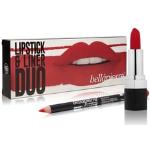 bellápierre Duo Lipstick & Liner Lippenstift 5.3 g Fire Red