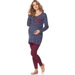 Marineblaue Tuniken für Schwangere für Damen Größe XL 