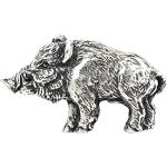 Silberne Nachhaltige Gürtelschnallen Schweine aus Leder für Damen 