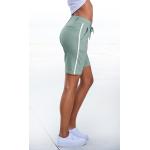 Grüne LASCANA Shorts & kurze Hosen aus Elastan für Damen Größe XS 