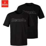 Schwarze T-Shirts aus Jersey für Herren Größe L 2 Teile 