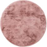 Rosa Moderne benuta Fellteppiche 180 cm aus Kunstfaser 