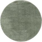 Reduzierte Hellgrüne benuta Hochflorteppiche & Shaggy Teppiche 120 cm Limonaden aus Kunstfaser 