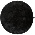 Schwarze benuta Hochflorteppiche & Shaggy Teppiche 160 cm aus Kunstfaser 