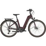 Braune Bergamont Horizon Trekking E-Bikes für Damen mit Scheibenbremse 