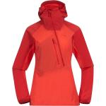 Bergans Women's Cecilie Light Wind Anorak Energy Red/Red Leaf Energy Red/Red Leaf XS