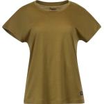 Reduzierte Olivgrüne Streetwear Bergans T-Shirts aus Wolle für Damen Größe XS 