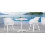 Weiße Best Möbel Balkonmöbelsets & Balkongarnituren aus Polypropylen für 2 Personen 