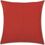 Rote Dekokissenbezüge aus Polyester 80x80 cm 