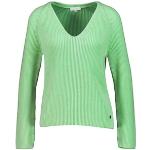 Reduzierte Grüne Better Rich V-Ausschnitt V-Pullover Europa aus Baumwolle für Damen Größe XXL 