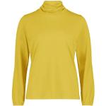 Olivgrüne Langärmelige Betty Barclay Rollkragen T-Shirts für Damen Größe M 