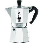 Silberne Bialetti Kaffeemaschinen & Espressomaschinen aus Aluminium 