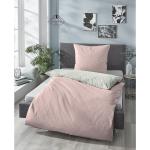 Pinke Moderne Biberna Bettwäsche & Bettbezüge aus Flanell 155x200 cm 