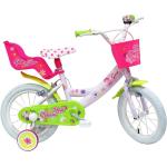 Pinke Dino Bikes Meme / Theme Dinosaurier Citybikes für Kinder 14 Zoll 