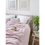 Pinke Biederlack Tagesdecken & Bettüberwürfe 150x200 cm 