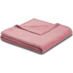 Rosa Moderne Biederlack Kuscheldecken & Wohndecken aus Fleece 150x200 cm 
