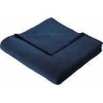 Blaue Moderne Biederlack Kuscheldecken & Wohndecken aus Baumwolle 150x200 cm 
