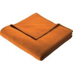 Orange Moderne Biederlack Kuscheldecken & Wohndecken Orangen aus Baumwolle 150x200 cm 