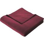 Rote Moderne Biederlack Kuscheldecken & Wohndecken aus Baumwolle 150x220 cm 