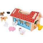 Bauernhof Babyspielzeug Tiere aus Holz 
