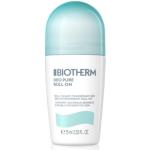 Reduzierte Alkoholfreie Feuchtigkeitsspendende Biotherm Deo Pure Roll-on Antiperspirante mit Thermalwasser für  alle Hauttypen für Damen 