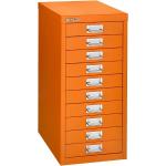 Orange Bisley Büroschränke Orangen aus Stahl 