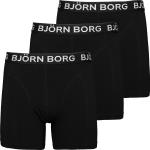Björn Borg Sammy Boxer Short 3er Pack Herren schwarz | Größe: S (nur noch 1 Artikel auf Lager)