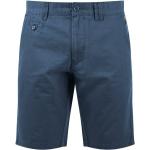 Blaue Blend Chino Shorts für Herren Größe XL 