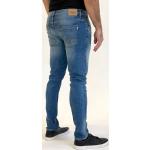 Reduzierte Blaue Klassische Blend Slim Jeans aus Denim für Herren 