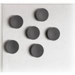 Schwarze Blomus Muro Magnete aus Kunststoff 
