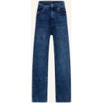 Reduzierte Dunkelblaue Blue Effect Baggy Jeans aus Elastan für Herren 